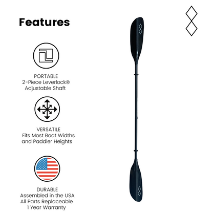 Adjustable Kayak Paddle Carbon